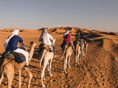 merzouga camel trekking
